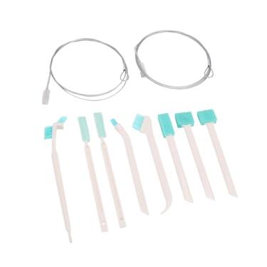Imagem de FTVOGUE Conjunto de Escova de Limpeza para Máquina de Gelo, 10 Peças de Escovas de Limpeza Com 2 Peças de Escova de Tubo Longo de 55 pol. e 8 Peças de Escovas de Fenda para Máquina de