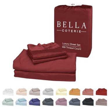 Imagem de Jogo de lençol Bella Coterie Luxury Bamboo Viscose 86 cm Split Top King | 1 lençol com elástico para dormir e camas ajustáveis | 100% cultivado organicamente | refrescante e macio | Bolso profundo de