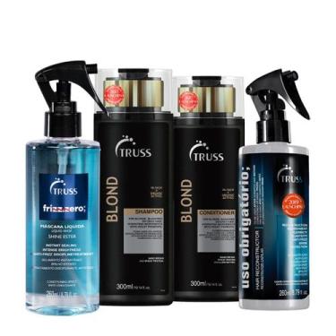 Imagem de Truss Blond Obrigatório Frizz Zero (4 produtos)