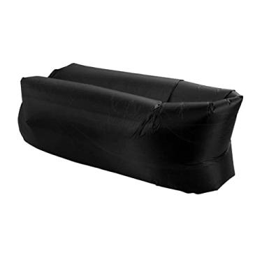 Imagem de Cryfokt Sofá de Ar Inflável para Espreguiçadeira, sofá Confortável Dobrável Portátil Durável para Acampamento Ao Ar Livre, Material de Tecido Oxford de Poliéster (#2)