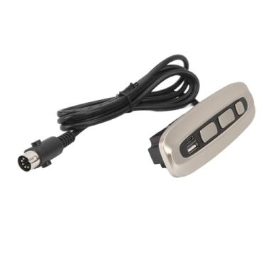 Imagem de Cryfokt Controlador Reclinável Elétrico Interruptor de Controle Manual Durável Premium Com Porta USB e Tipo C para sofá Elétrico, Carregamento Conveniente para Dispositivos Móveis