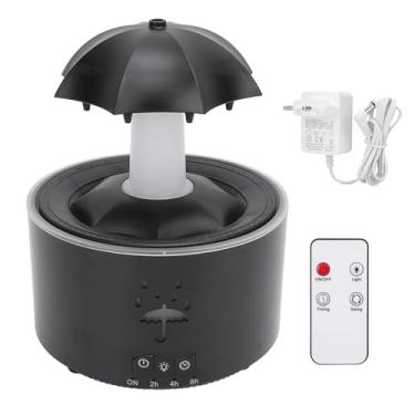 Imagem de Cosiki Umidificador Difusor de óleo Essencial, Difusor de Aromaterapia de 300 Ml Com Luzes de Mudança de Cor Com Controle Remoto e 4 Configurações de Temporizador, para Quarto de (plugue da ue)