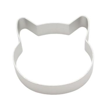 Imagem de Cortador de biscoito criativo em forma de gato – Acessório de cozinha de bolo DIY perfeito para casa, restaurante e padaria