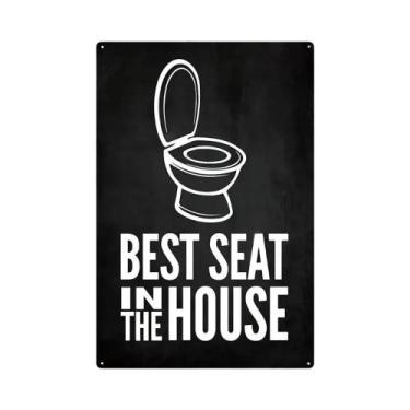 Imagem de Placa De Metal Vintage Para Banheiro, Arte De Parede Para Bar, Clube, 