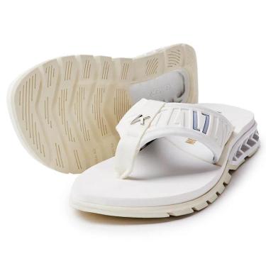 Imagem de Chinelo Sandália Kenner Rakka L7nnon All White Branco DYJ-04-Masculino