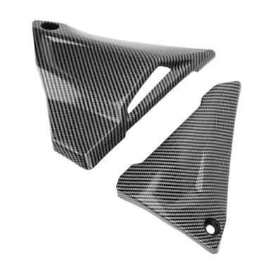 Imagem de Fabater Capa de Bateria Lateral para Motocicleta Leve e Durável para R1200GS R1250GS Adventure Par de Substituição de Tampas de Bateria para Entusiastas de Motocicletas (Estilo Fibra de Carbono)