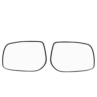 Imagem de Substituição do espelho lateral para Vitz 2010-2011 Espelho retrovisor de asa lateral Vidro com aquecimento do carro lente de ré exterior Vidro retrovisor de porta