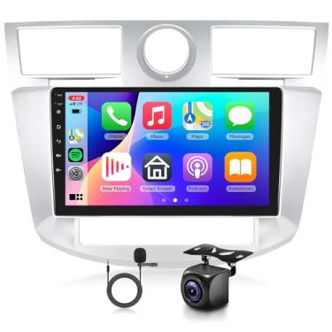 Imagem de Estéreo automotivo Android 2 + 64 G para Chrysler Sebring 2006-2010 sem fio Carplay Android Auto Rádio, unidade de cabeça de tela sensível ao toque de 10,1 polegadas com link espelhado, WiFi, GPS