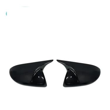 Imagem de Capa Para Espelho Lateral Do Carro, De Fibra De Carbono, Porta Lateral, Espelho Retrovisor Capa, Compatível Com Mazda 3/6 Series 2009-2013(Bright black)