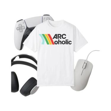 Imagem de Camiseta ARC Raiders para homem 100% algodão camiseta masculina de lux