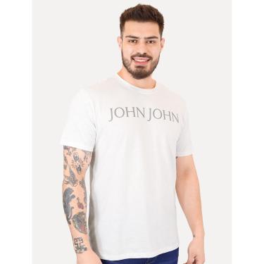 Imagem de Camiseta John John Masculina Regular Fit Special Bright Branca-Masculino