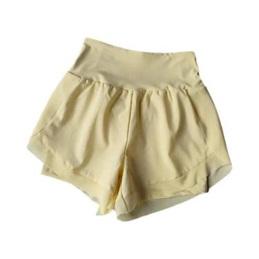 Imagem de Shorts Femininos De Secagem Rápida E Anti-Transparência Para Treino, A