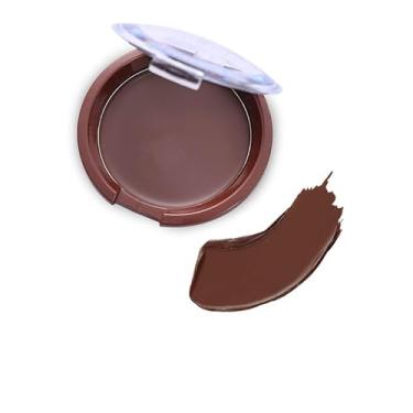 Imagem de MAEPEOR Bronzer creme fosco 6 cores paleta de bronzeadores de contorno contorno de longa duração à prova de suor (05 chocolate)