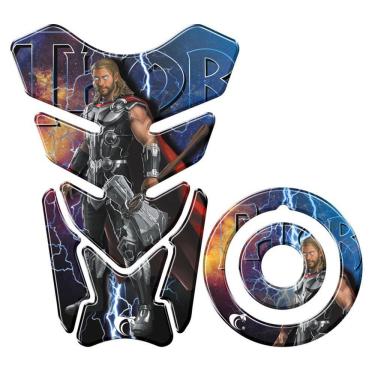 Imagem de Adesivo Protetor Tanque E Bocal Moto Yamaha Thor Cor Azul