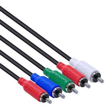 Imagem de Cabo 5 Rca Macho × 5 Rca Macho 2m P5r-2