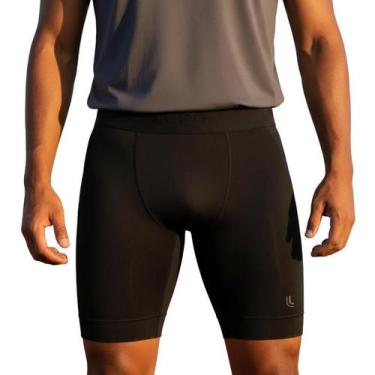 Imagem de Bermuda Térmica Masculina Lupo I Max Compressão Sem Costura Academia A