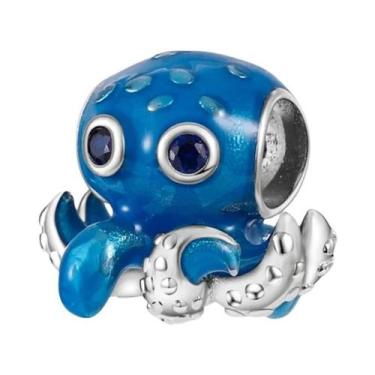 Imagem de Berloques De Prata 925 Com Formato De Golfinho, Caranguejo, Barco E Pr