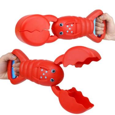 Imagem de Brinquedo Sand Grabber Red Lobster Sand Gripper, presente para criança