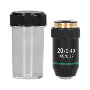 Imagem de Lente objetiva de microscópio 20X acromática para composto Walfront
