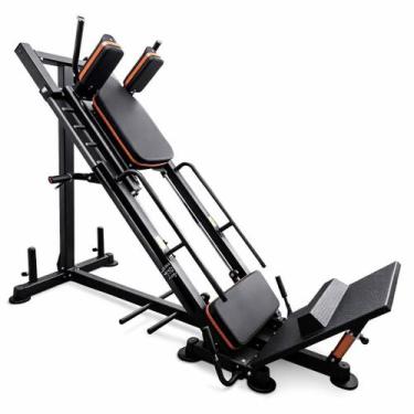 Imagem de Aparelho Leg Press 45 Graus E Agachamento Equipamento Hack 2 Em 1 Prof