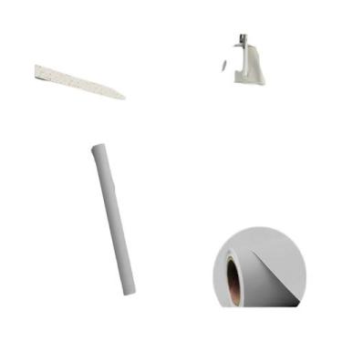 Imagem de Papel De Parede Vinílico Autoadesivo Preto À Prova d'Água Para Decoraç