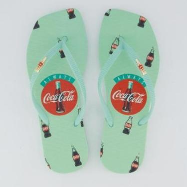 Imagem de Chinelo Coca Cola Square Pixel Feminino-Feminino
