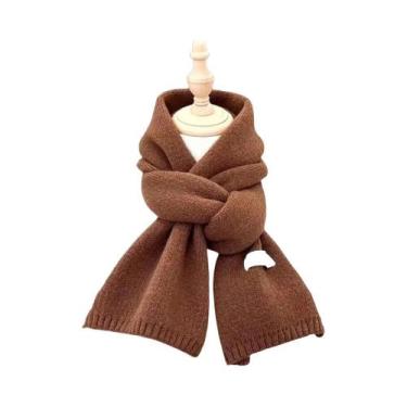 Imagem de Cachecol Feminino De Inverno Em Cashmere, Xale Grosso, Manta Hijab, Le