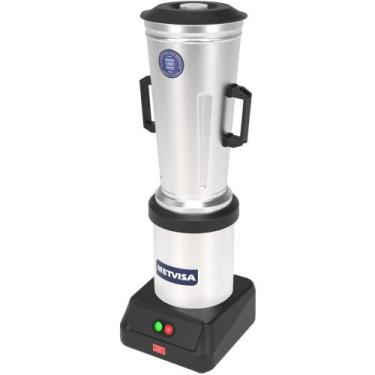 Imagem de Liquidificador Baixa Rotação 8L LQI.8 Metvisa, Prata, 220V