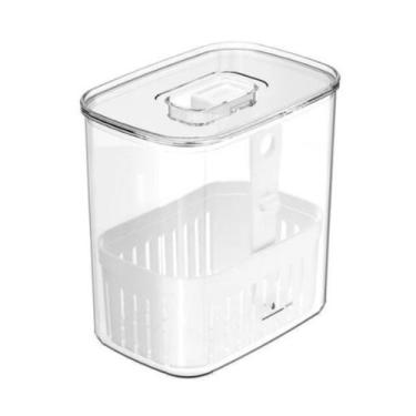 Imagem de Organizador De Geladeira Porta Temperos Frescos Clear Fresh 1,5L Cozin