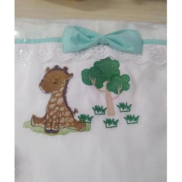 Imagem de Toalha de Bebê Decorada - Mouran Modas , Verde