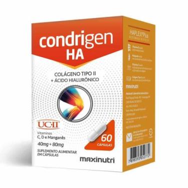Imagem de Condrigen H.A. Colágeno Tipo II + Ácido Hialurônico 60 Cápsulas Loja M
