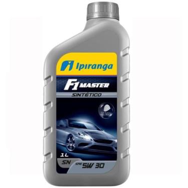 Imagem de Óleo Lubrificante do Motor Ipiranga F1 Master 100% Sintético SN 5W30 T