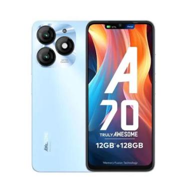 Imagem de Smartphone itel A70 Dual SIM 256GB/4GB RAM de 6.6 - Azul