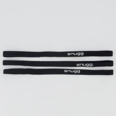 Imagem de Kit 3 Hairbands Snugg Slim Preto - Snugg Wear, Único