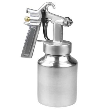Imagem de Pistola de pintura pneumatica em aluminio de baixa pressao completa - 