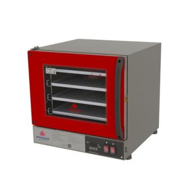 Imagem de Forno Turbo Eletrico Fast Oven Digital PRP4Plus Progás Vermelho, 220V