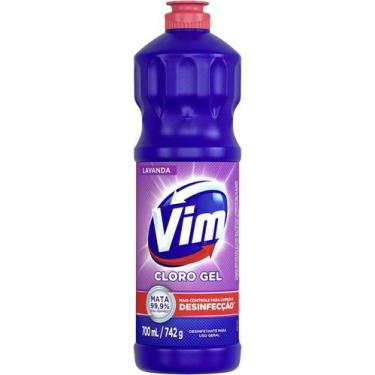 Imagem de Desinfetante uso geral cloro gel lavanda vim squeeze 700ml