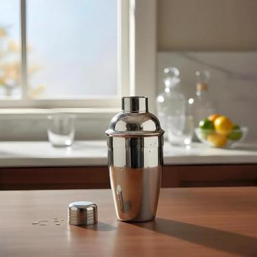 Imagem de Coqueteleira Inox 500ml - Ideal para Drinks e Coquetéis - Palácio