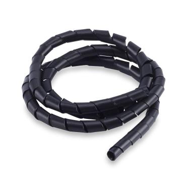 Imagem de Organizador de Cabos 1.5M / 12mm Preto Force Line