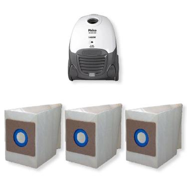 Imagem de Kit Com 30 Saco Para Aspirador De Pó Philco Ph 1400 Max