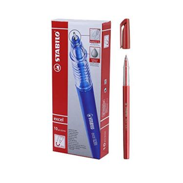 Imagem de Caneta Esferográfica – STABILO Excel 828 - Caixa com 10 unidades – Vermelho