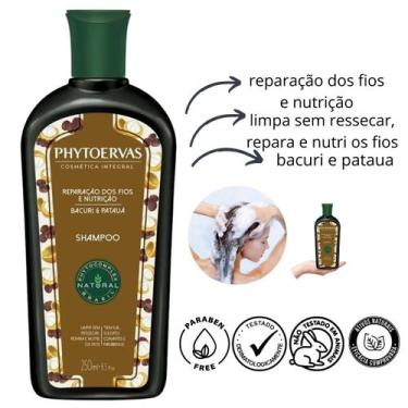 Imagem de Shampoo Reparacao Dos Fios Nutrição Capilar Phytoervas 250ml