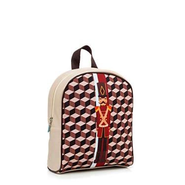 Imagem de Lequiqui Mochila Lequikids Cartoon Soldado Chumbo Infantil Vermelho