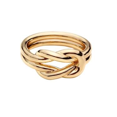 Imagem de Cachecol de seda com nó em camadas, broche para mulheres, meninas, delicados, infinito, nós, amor, cachecóis, cachecóis, fivela, fecho, clipe, anel de dedo, tamanho 8, acessórios de vestido, joias