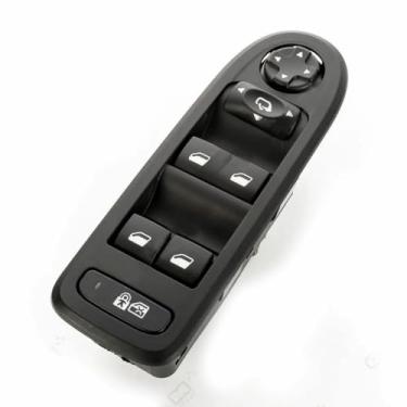 Imagem de IKUESM 96644917XT Compatível com Peugeot 308 508 Citroen C5 RD TD X7 2008-2013 Interruptor elétrico para levantador de janela Botão de controle de espelho Acessórios para carro