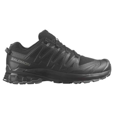 Imagem de Salomon Tênis de corrida masculino XA PRO 3D Trail Running, Preto/Fantasma/Estanho 1, 9 Wide