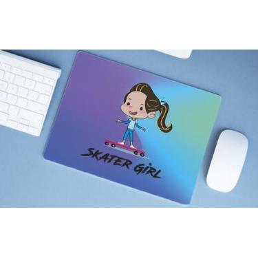 Imagem de Mouse Pad Emborrachado Personalizado Grande Skate SK8 Skateboarding - 