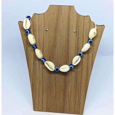Imagem de Colar Gargantilha Feminino e Masculino Conchas Búzios do Mar Estrela N