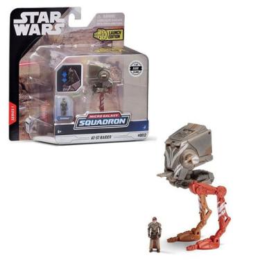 Imagem de Micro Figura Star Wars Klatooinian Com Transportador AT-ST Raider Micr