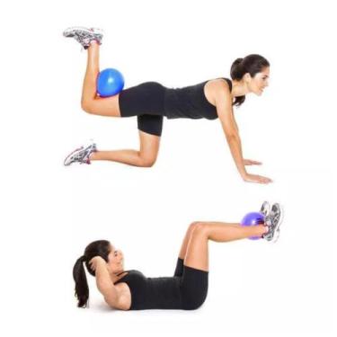 Imagem de Bola Overball 26cm Pilates Yoga Fisioterapia - Supermedy